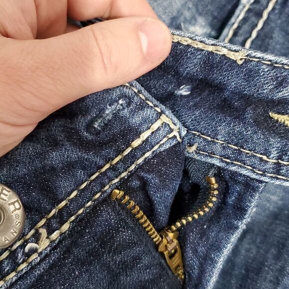 SILVER Tuesday dark wash crop jeans - Picture 8 of 8